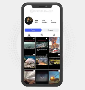 Instagram account Trend Buzz (167 k Followers)