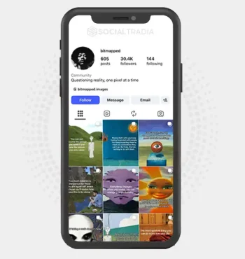 Instagram account Bitmapped.Images (30k Followers)