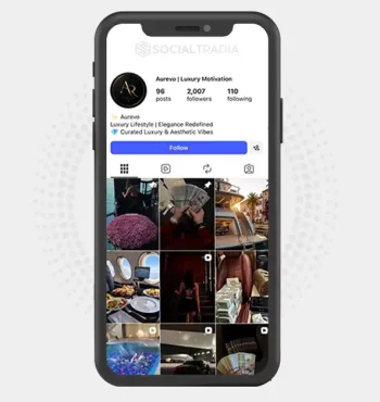 Instagram account aure.vohub (2k Followers)