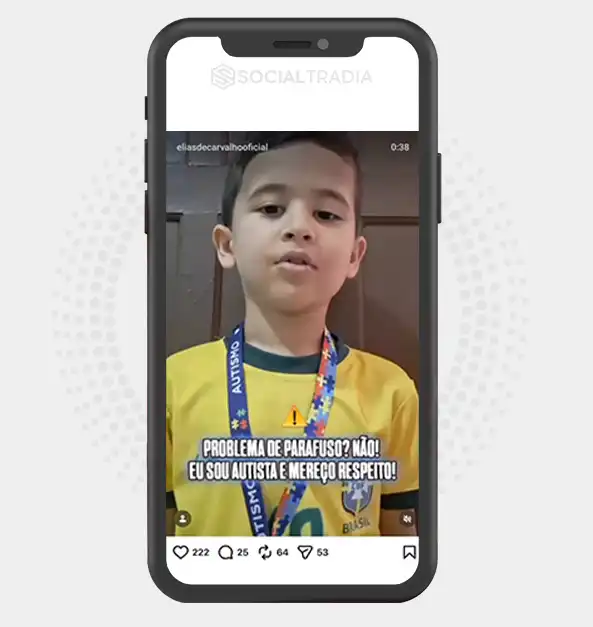 Instagram account Autism Daily (136k Followers)