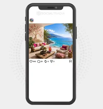 Instagram account BeachVibes (2.3k Followers)