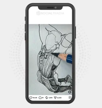 Instagram account Beyond Sketch (3.9k Followers)