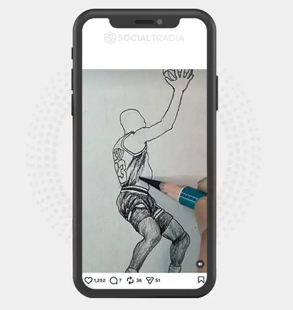 Instagram account Beyond Sketch (3.9k Followers)