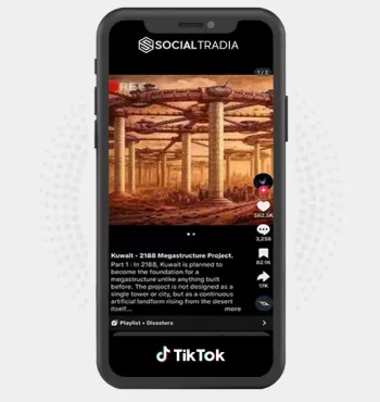 TikTok account BeyondEarth (76.7k Followers)