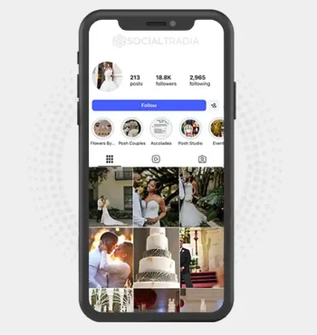 Instagram account BridalVibes (18.8k Followers)