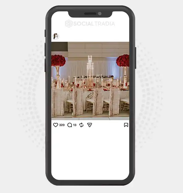 Instagram account BridalVibes (18.8k Followers)