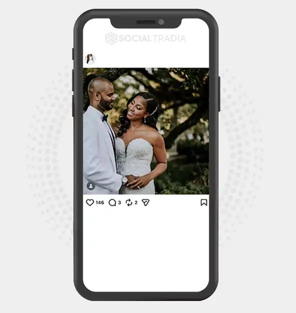 Instagram account BridalVibes (18.8k Followers)