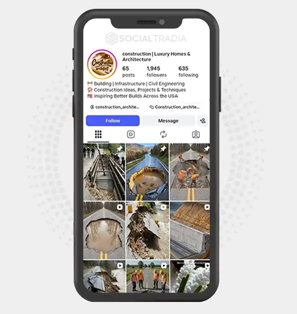 Instagram account construction_architect_ (1.9k Followers)