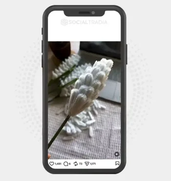 Instagram account craftivolab (2.1k Followers)
