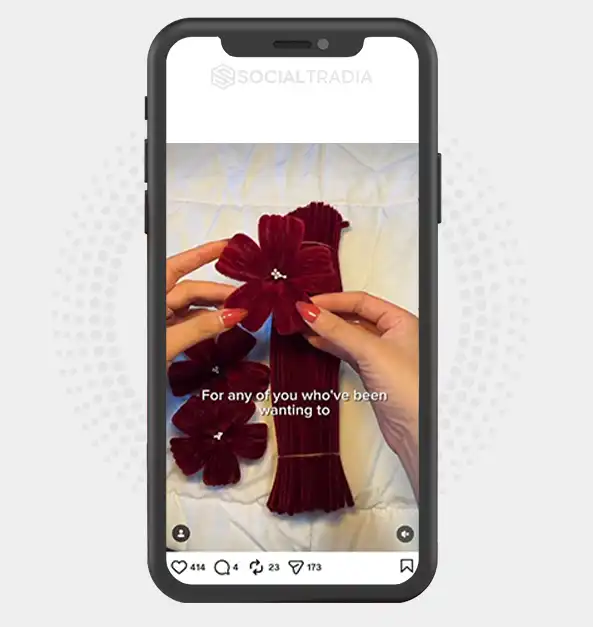 Instagram account craftivolab (2.1k Followers)