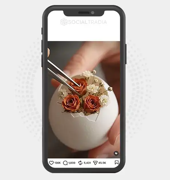 Instagram account Creative Touch (170k Followers)