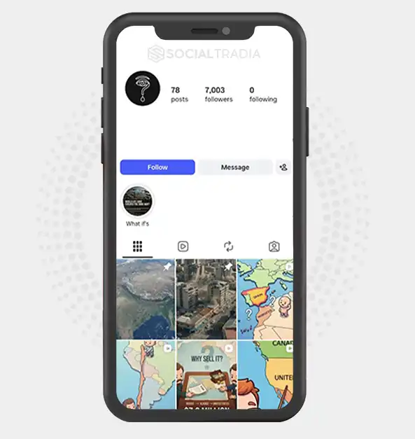 Instagram account CuriosityDose (7k Followers)