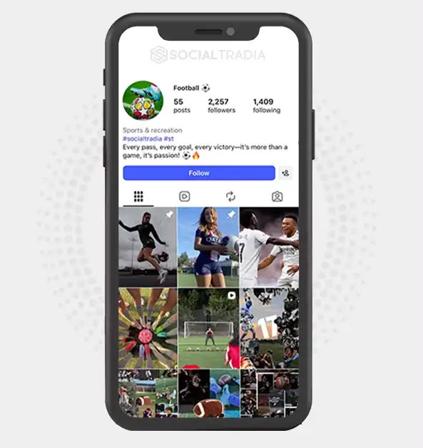 Instagram account footballl.26 (2.2k Followers)