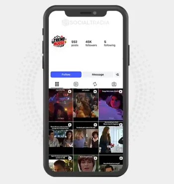 Instagram account Daily Buzz (45k Followers)