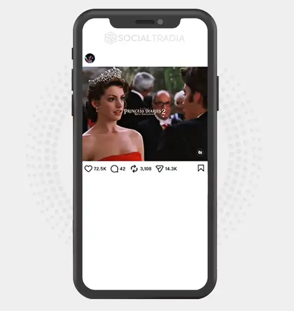Instagram account DailyMovieClips (11.3k Followers)