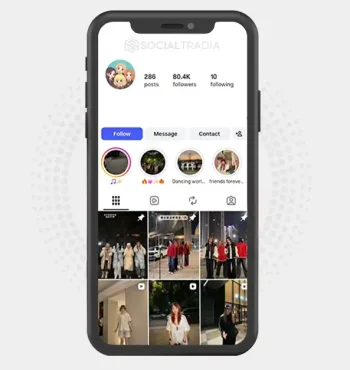 Instagram account DanceCover (80.4k Followers)