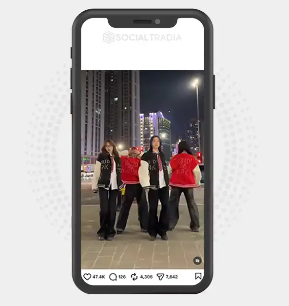 Instagram account DanceCover (80.4k Followers)