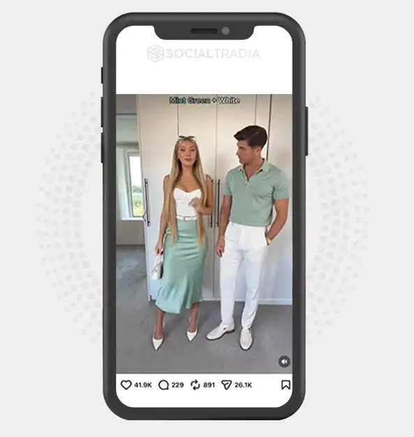 Instagram account DressCode (146k Followers)