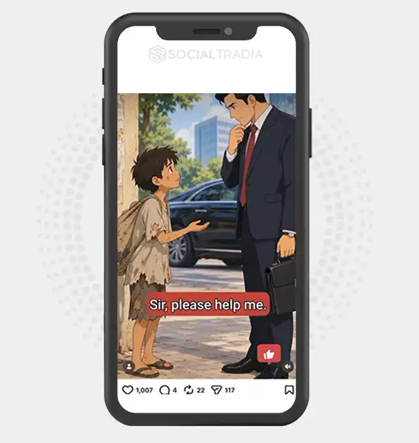 Instagram account English Made Easy (28.5k Followers)