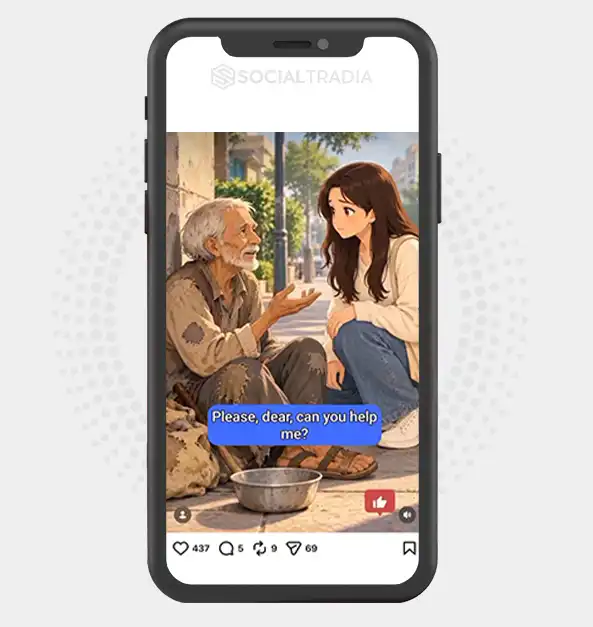 Instagram account English Made Easy (28.5k Followers)