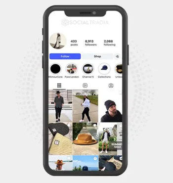 Instagram account FashionIcon (8.9k Followers)