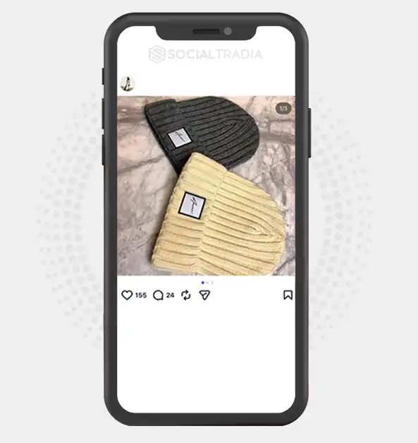 Instagram account FashionIcon (8.9k Followers)
