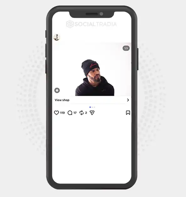 Instagram account FashionIcon (8.9k Followers)