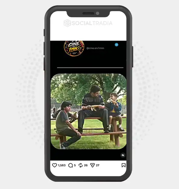 Instagram account Film Fever (27.2k Followers)