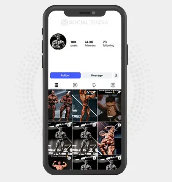 Instagram account Fitness Grind (24.3k Followers)