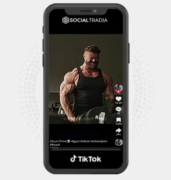 TikTok account Fitness King (223k Followers)