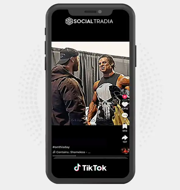 TikTok account Fitness King (223k Followers)