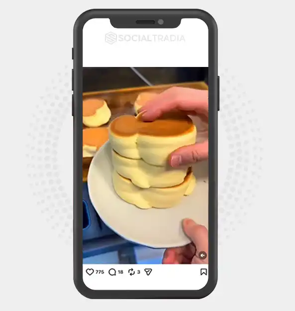 Instagram account Foodies (2k Followers)