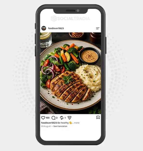 Instagram account foodlover5623 (3.2k Followers)