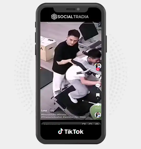 TikTok account glowfit8 (2k Followers)