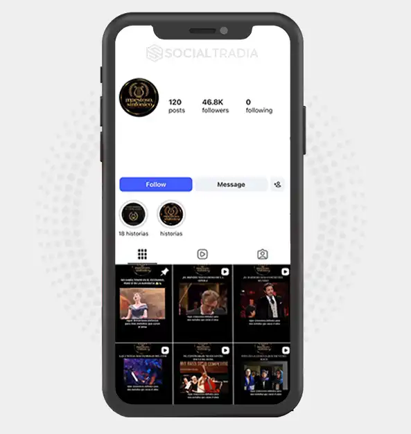 Instagram account Grand Compositions (46.7k Followers)