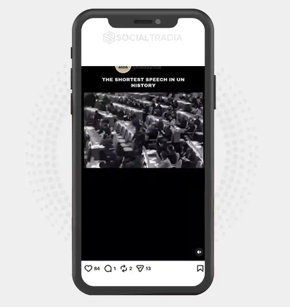 Instagram account History Beyond Borders (27.1k Followers)