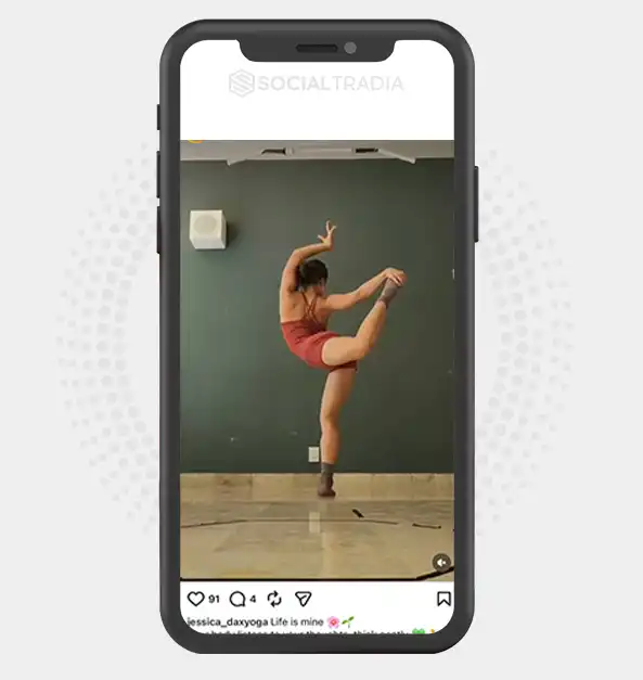 Instagram account jessica_daxyoga (12.7k Followers)