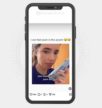 Instagram account Laugh Lounge (30.5k Followers)