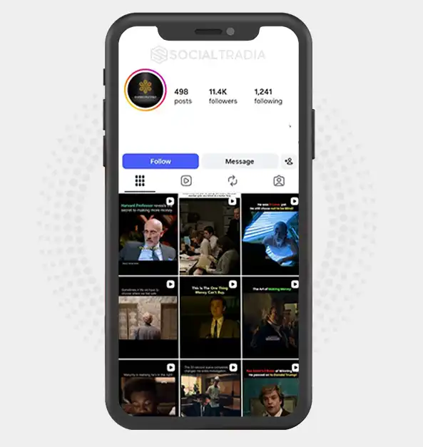 Instagram account Limitless Mind (11.5k Followers)