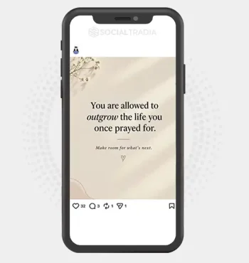 Instagram account Little Life Thoughts (2k Followers)