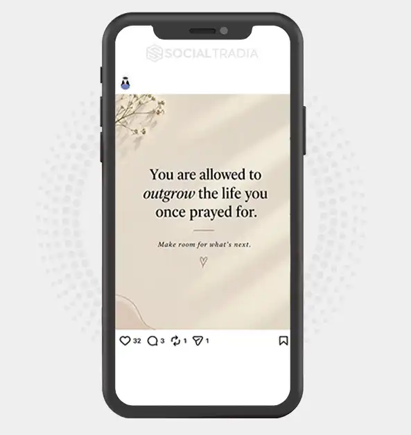 Instagram account Little Life Thoughts (2k Followers)