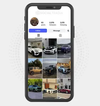 Instagram account LuxeAura (2.1k Followers)