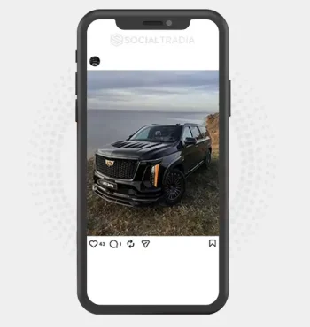 Instagram account LuxeCars (2.1k Followers)