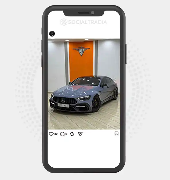 Instagram account LuxeCars (2.1k Followers)