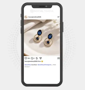 Instagram account luxuryjewelery2026 (2.4k Followers)