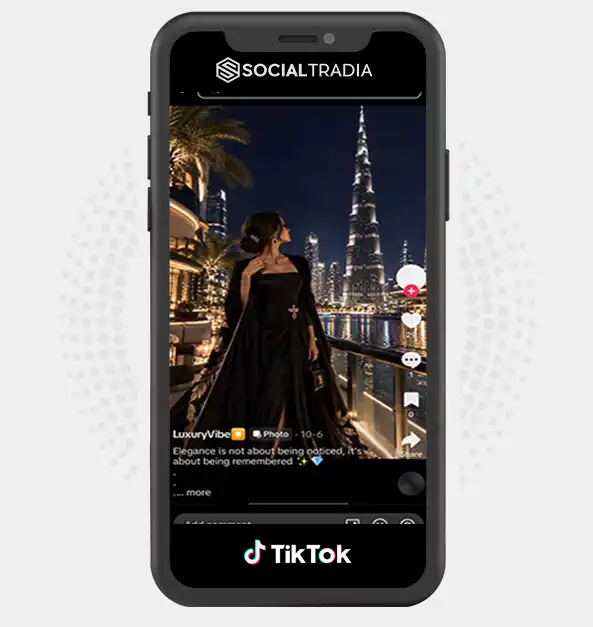 TikTok account luxuryvibe42 (2.2k Followers)
