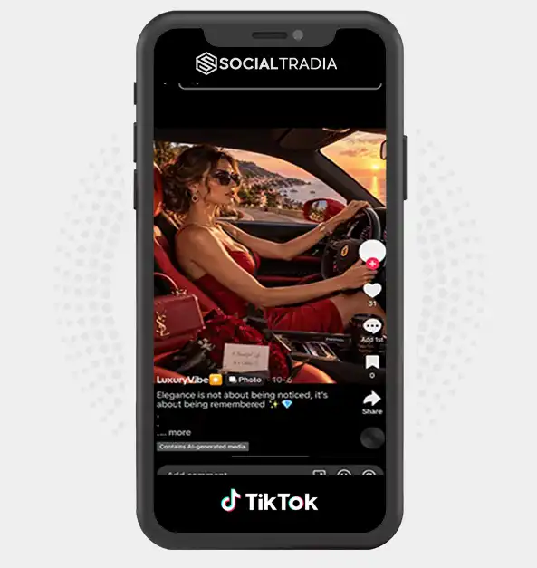 TikTok account luxuryvibe42 (2.2k Followers)