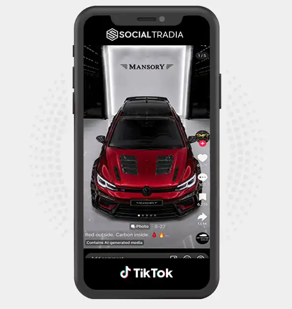TikTok account MansoryVault (8k Followers)