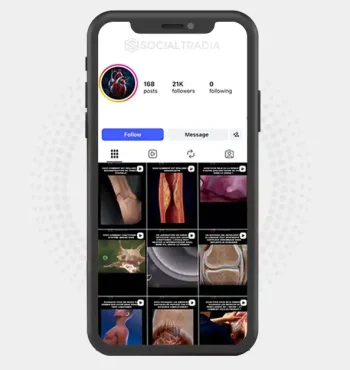 Instagram account Medical Facts (20.9k Followers)