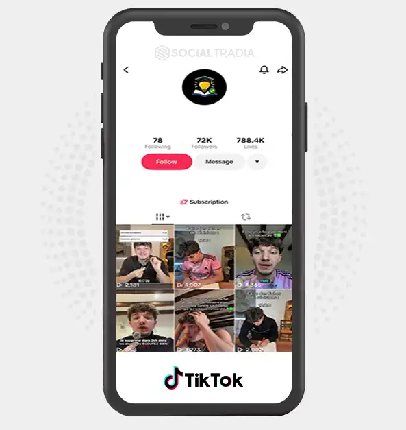 TikTok account Military Vision (137k Followers)